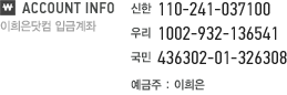 ACCOUNT INFO